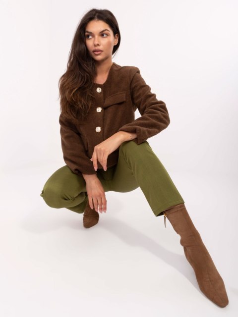 Kurtka IT-KR-FL9586.64 brązowy L/XL