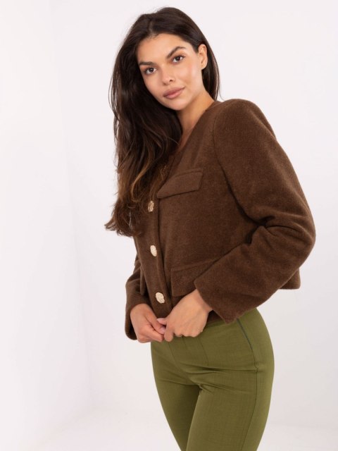 Kurtka IT-KR-FL9586.64 brązowy L/XL