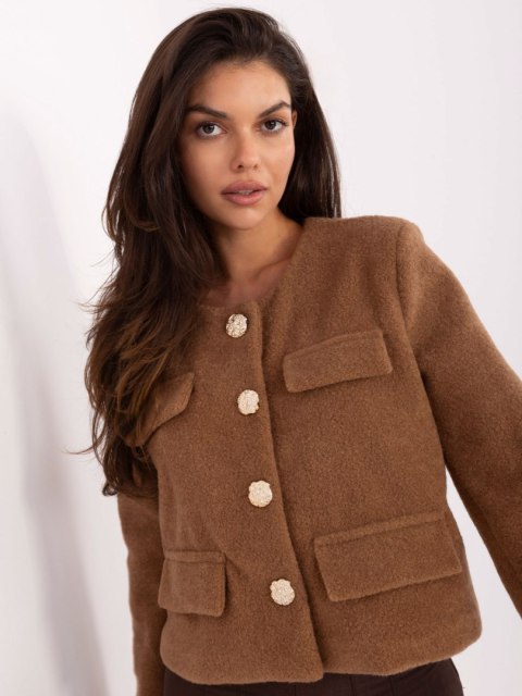 Kurtka IT-KR-FL9586.64 camelowy L/XL