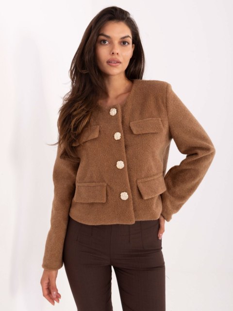 Kurtka IT-KR-FL9586.64 camelowy L/XL