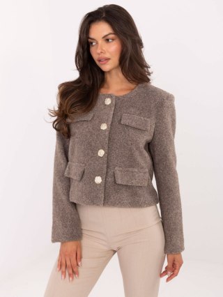 Kurtka IT-KR-FL9586.64 ciemny bezowy L/XL