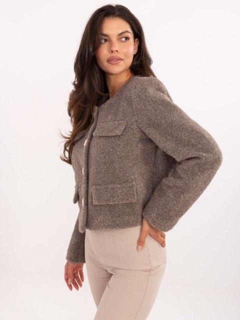 Kurtka IT-KR-FL9586.64 ciemny bezowy L/XL