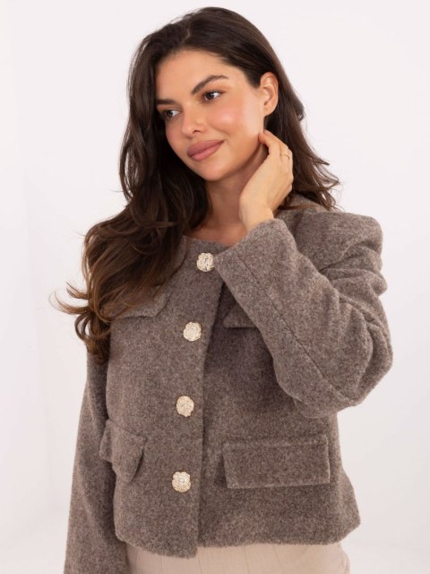 Kurtka IT-KR-FL9586.64 ciemny bezowy L/XL
