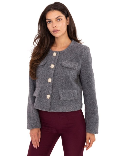 Kurtka IT-KR-FL9586.64 ciemny szary L/XL