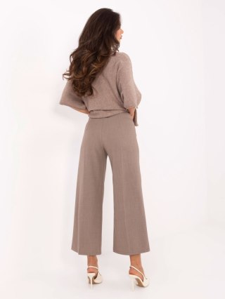 Spodnie IT-SP-FL9068.96 ciemny bezowy L