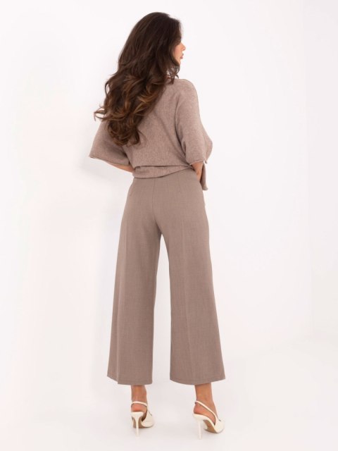 Spodnie IT-SP-FL9068.96 ciemny bezowy L