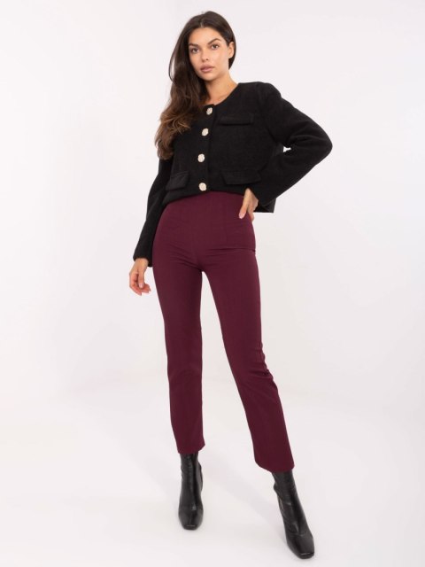 Spodnie IT-SP-FL9069.00 bordowy M