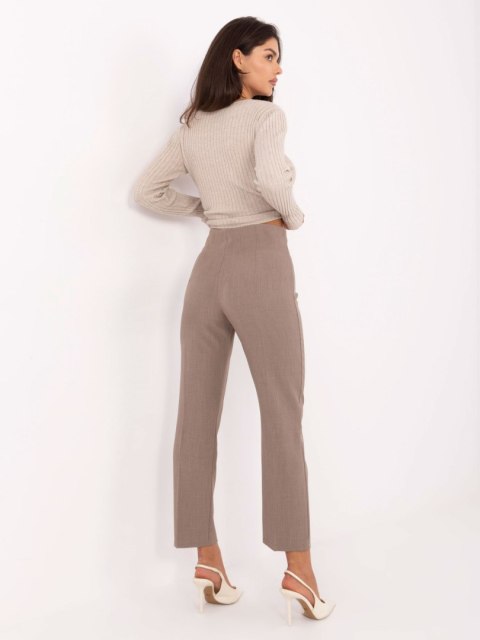 Spodnie IT-SP-FL9069.00 ciemny bezowy L