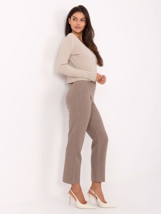 Spodnie IT-SP-FL9069.00 ciemny bezowy S