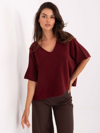 Sweter IT-SW-2202.52 bordowy