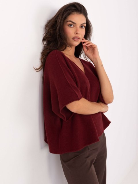 Sweter IT-SW-2202.52 bordowy