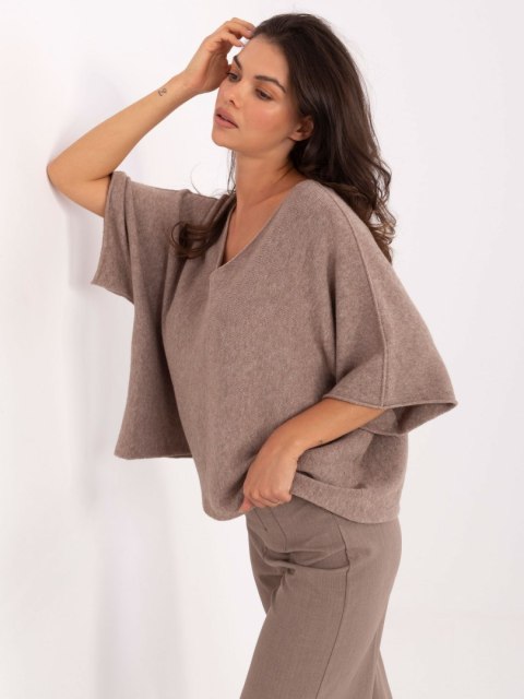 Sweter IT-SW-2202.52 ciemny bezowy