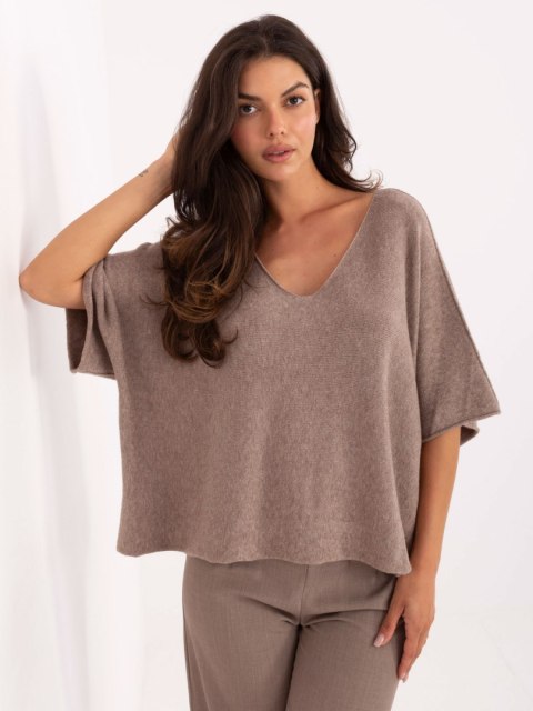 Sweter IT-SW-2202.52 ciemny bezowy