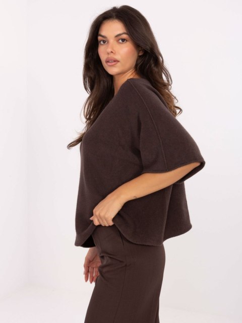 Sweter IT-SW-2202.52 ciemny brązowy
