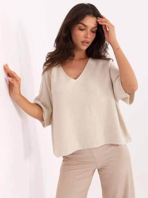 Sweter IT-SW-2202.52 jasny beżowy