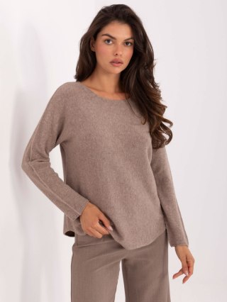 Sweter IT-SW-2219.63 ciemny bezowy