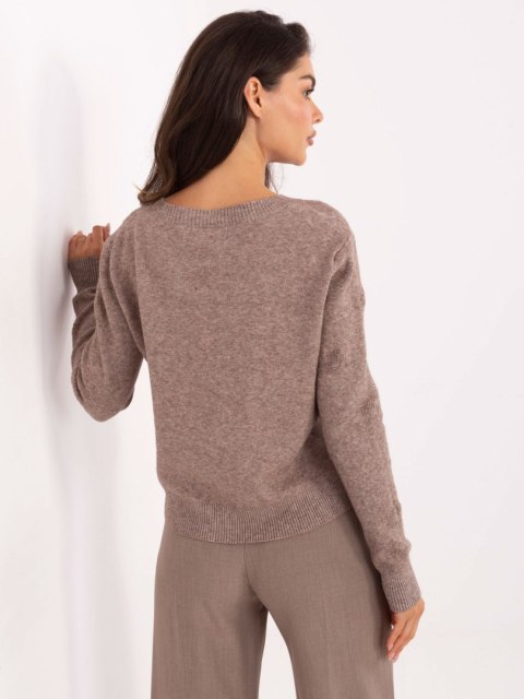 Sweter IT-SW-98300.69 ciemny bezowy