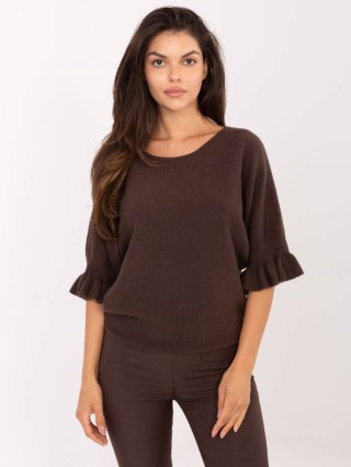 Sweter IT-SW-99244.65 ciemny brązowy