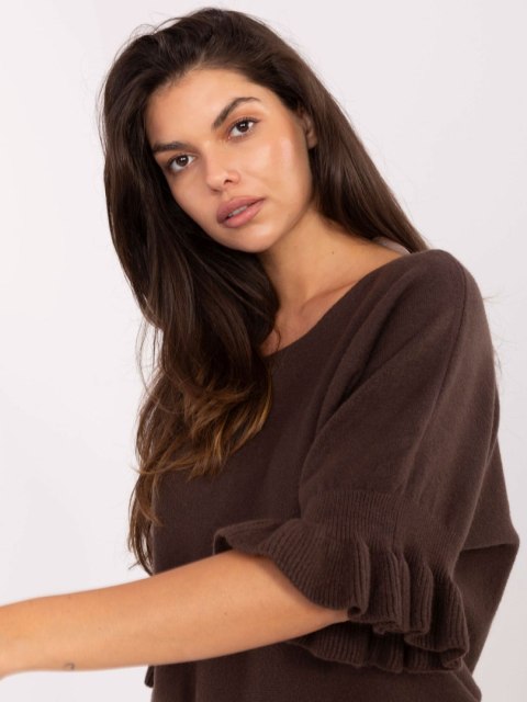 Sweter IT-SW-99244.65 ciemny brązowy