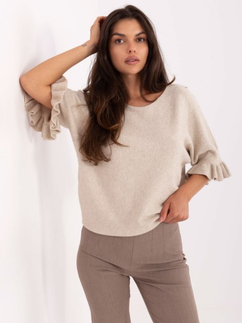 Sweter IT-SW-99244.65 jasny beżowy