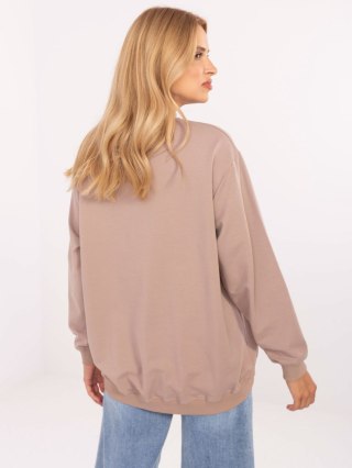Bluza RV-BL-5185.79P ciemny bezowy L/XL