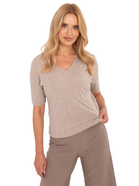 Sweter PM-SW-B-615.18 beżowy