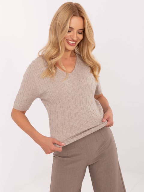 Sweter PM-SW-B-615.18 beżowy