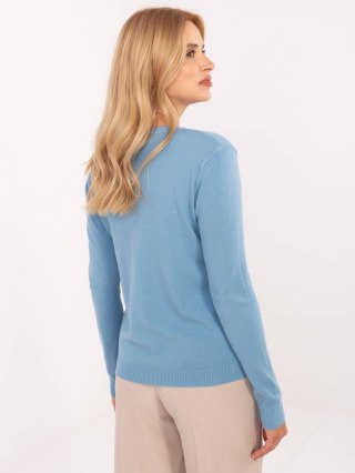 Sweter PM-SW-M1620.68 jasny niebieski M/L