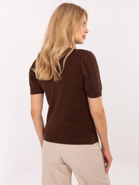 Sweter PM-SW-PM-5053.39 ciemny brązowy S/M
