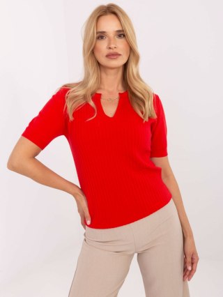 Sweter PM-SW-PM-5053.39 czerwony M/L