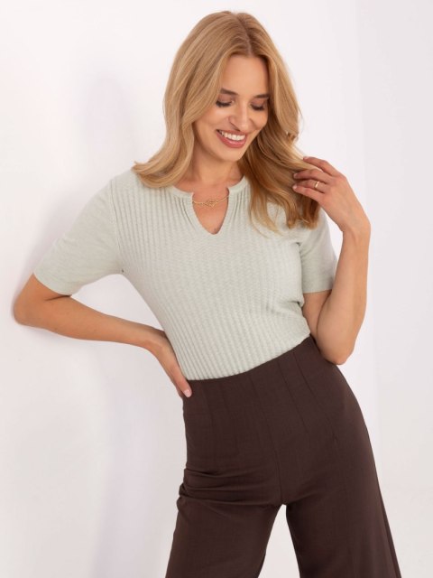 Sweter PM-SW-PM-5053.39 pistacjowy M/L