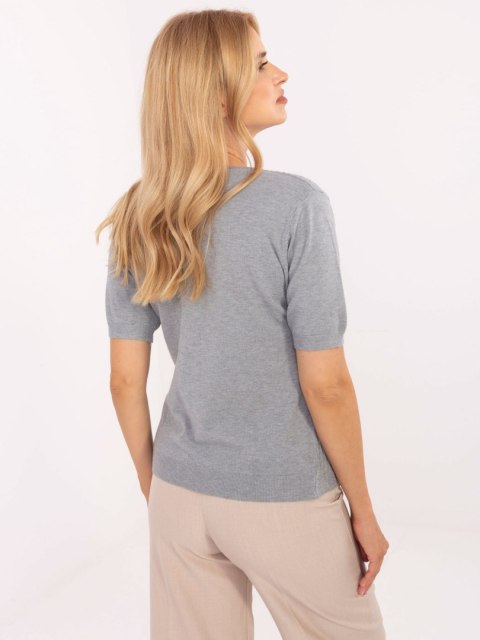 Sweter PM-SW-PM-5053.39 szary M/L