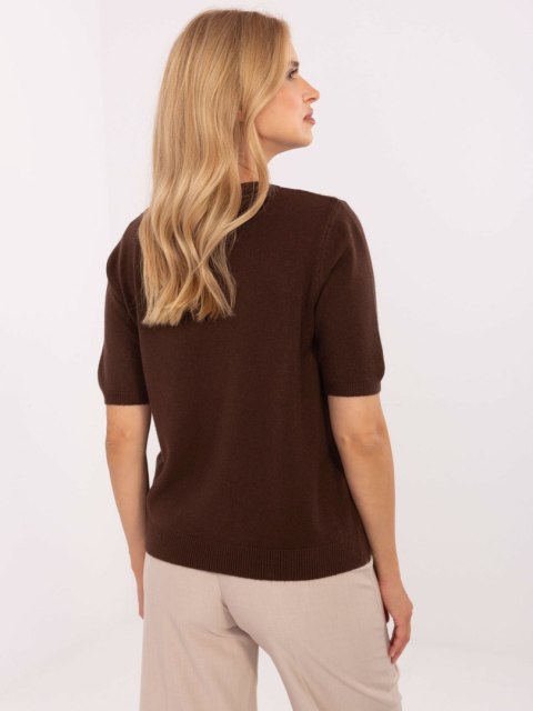Sweter PM-SW-PM-5059.15 brązowy S/M
