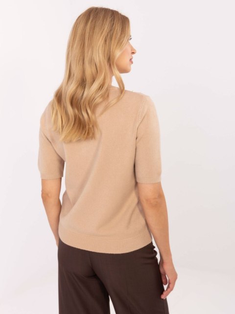 Sweter PM-SW-PM-5059.15 camelowy S/M
