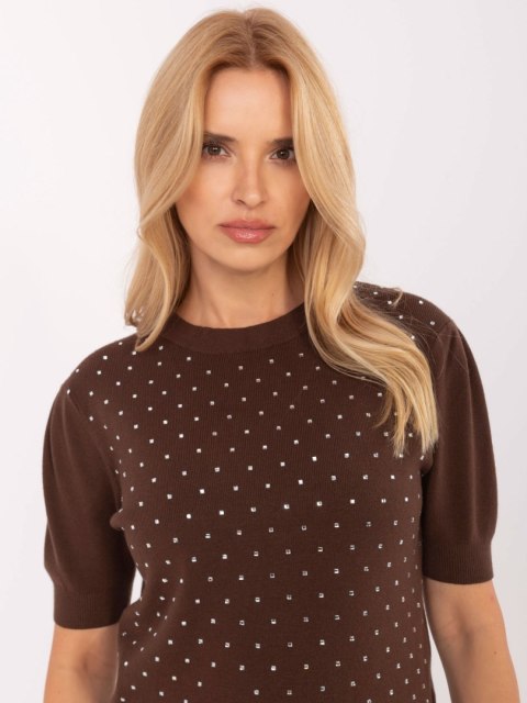 Sweter PM-SW-PM-5060.06 brązowy M/L