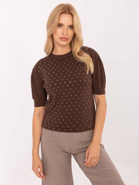 Sweter PM-SW-PM-5060.06 brązowy M/L