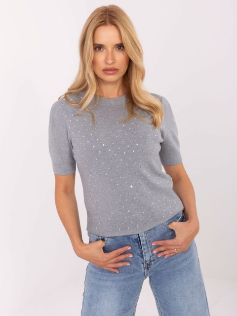 Sweter PM-SW-PM-5060.06 szary S/M