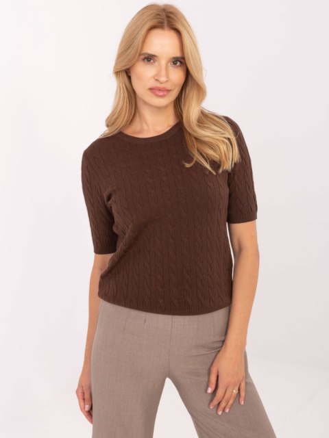 Sweter PM-SW-PM-5065.28 brązowy S/M