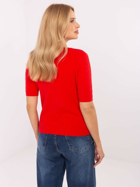 Sweter PM-SW-PM-5065.28 czerwony S/M