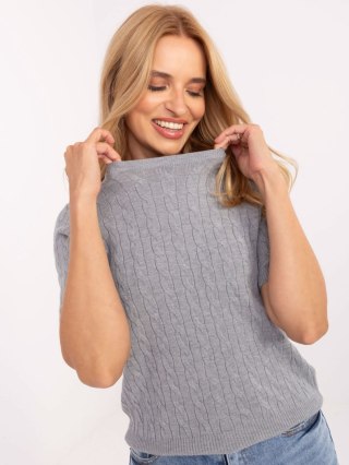 Sweter PM-SW-PM-5065.28 szary M/L