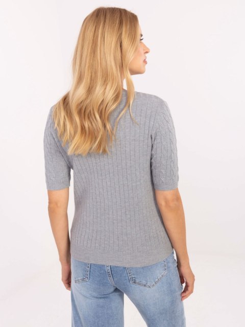 Sweter PM-SW-PM-5065.28 szary S/M