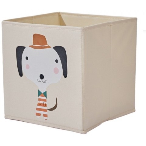 Pojemnik na zabawki sztywny, BOHO, piesek 33x33x33cm OR103WZ1 Pojemnik na zabawki sztywny, BOHO, piesek 33x33x33cm OR103WZ1