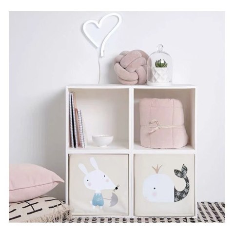 Pojemnik na zabawki sztywny, BOHO, piesek 33x33x33cm OR103WZ1 Pojemnik na zabawki sztywny, BOHO, piesek 33x33x33cm OR103WZ1