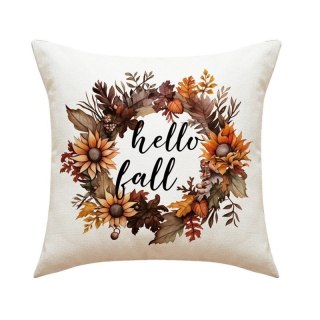 Poszewka na poduszkę 45x45cm piękny druk Jesień BOHO POD101
