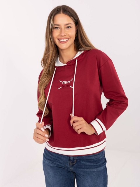 Bluza RV-BL-A857.47 bordowy