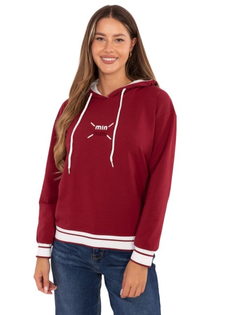 Bluza RV-BL-A857.47 bordowy