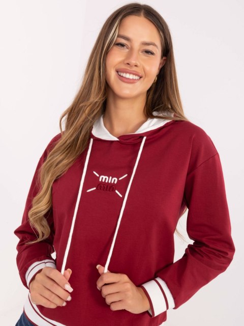 Bluza RV-BL-A857.47 bordowy