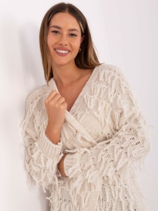 Sweter MI-SW-0820.85 jasny beżowy
