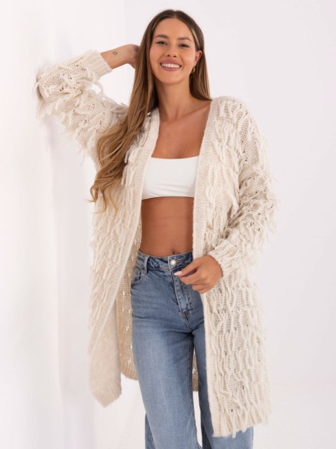 Sweter MI-SW-0820.85 jasny beżowy