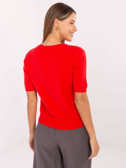 Sweter PM-SW-PM-5059.15 czerwony M/L